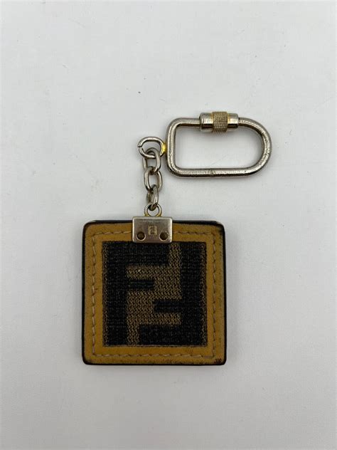 genuine fendi keychain